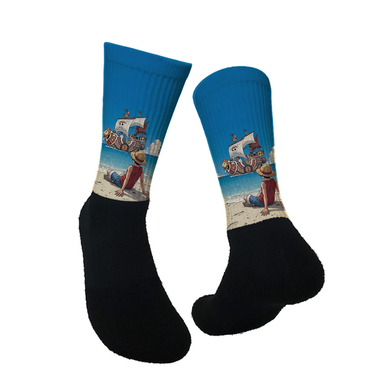 One piece - Luffy Going Merry